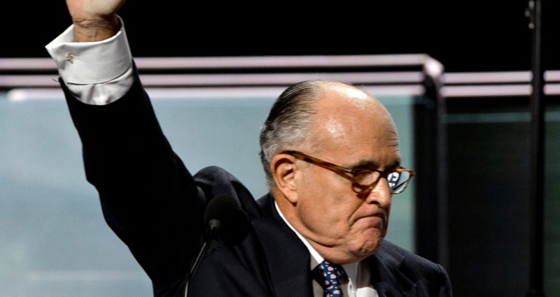 Rudy Giuliani Waves The White Flag Palmer Report